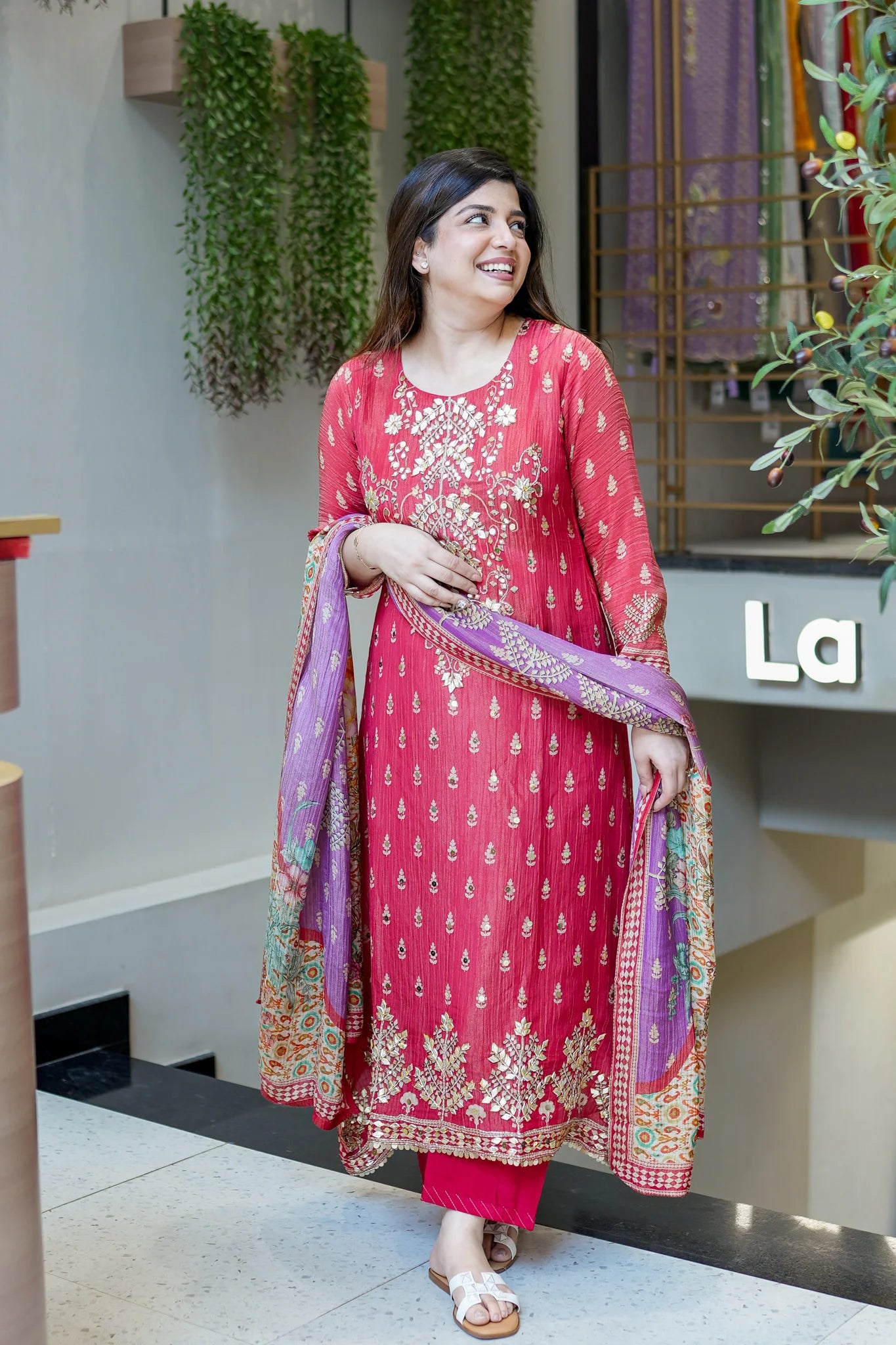Women Hand Embroidered Suit Set