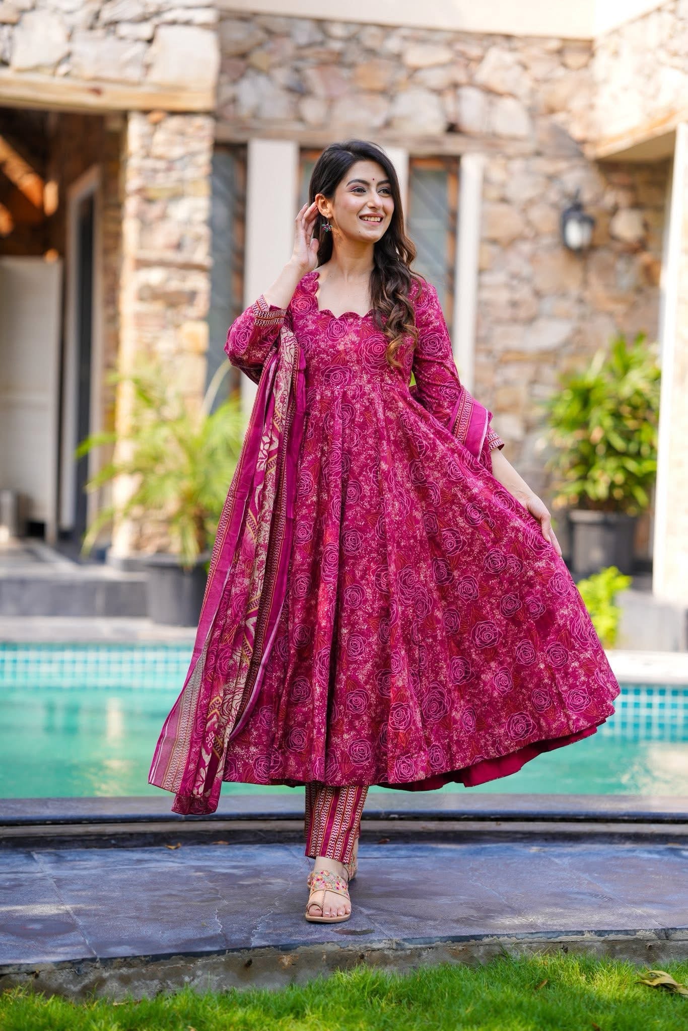 Gulabi Cotton Suit Set
