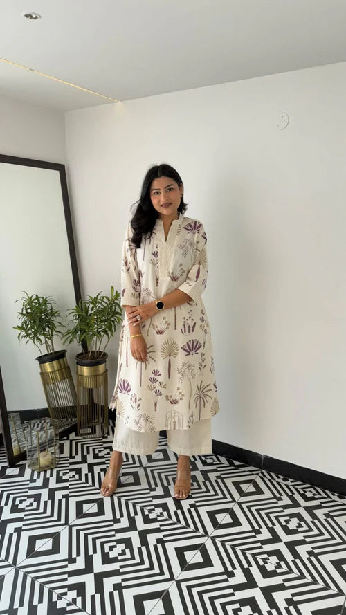 Printed Kurta Set