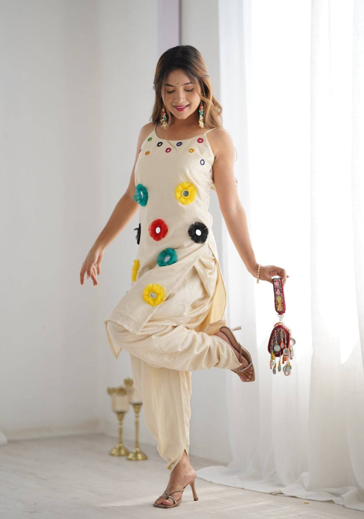 White Colour Trendy & Comfortable Kurta Set