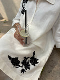 Off-White Cotton Co-Ord Set