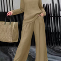 Women Cotton V-neck Co-Ord Set