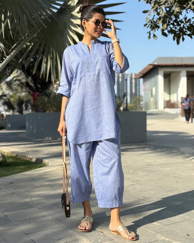 Women Casual Solid Co-Ord Set