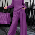 Women Cotton V-neck Co-Ord Set