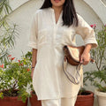 Women Casual Solid Co-Ord Set