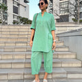 Women Casual Solid Co-Ord Set