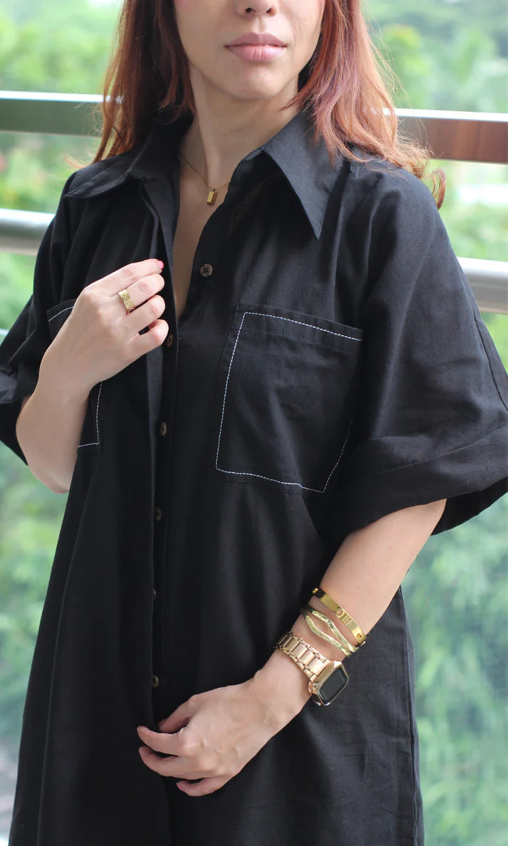 Women Cotton Thread Style Two-piece Suit