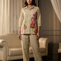 Cotton Embroidered Co-Ord Set