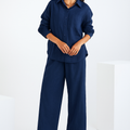 Women Pure Cotton Shirt & Trousers