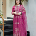 Reva Hand Embroidered Anarkali Set
