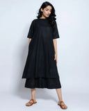 Women Solid Cotton Kurta Set