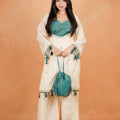Embellished Kurta Palazzo Set