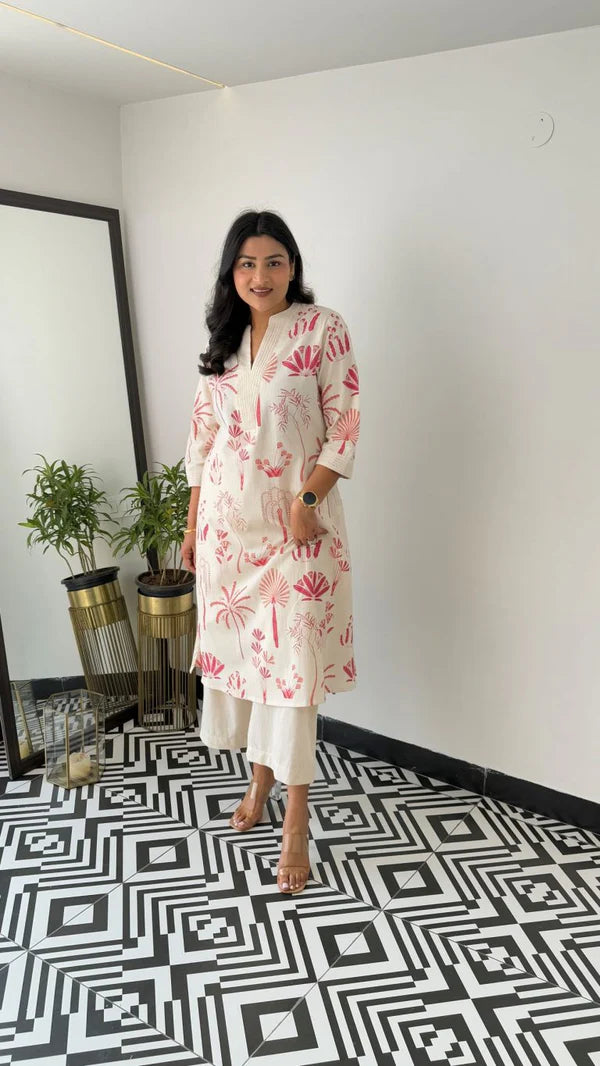 Printed Kurta Set