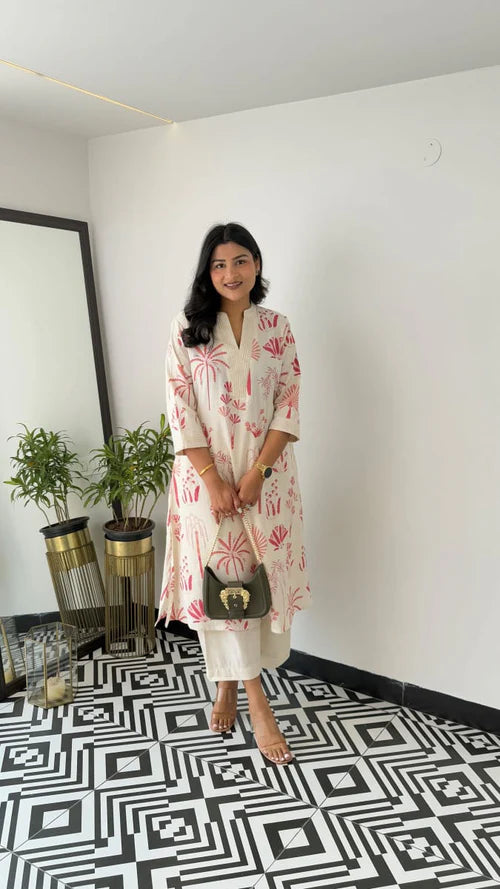 Printed Kurta Set
