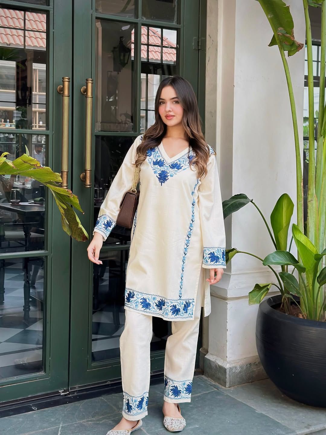 Women Embroidered Co-Ord Set