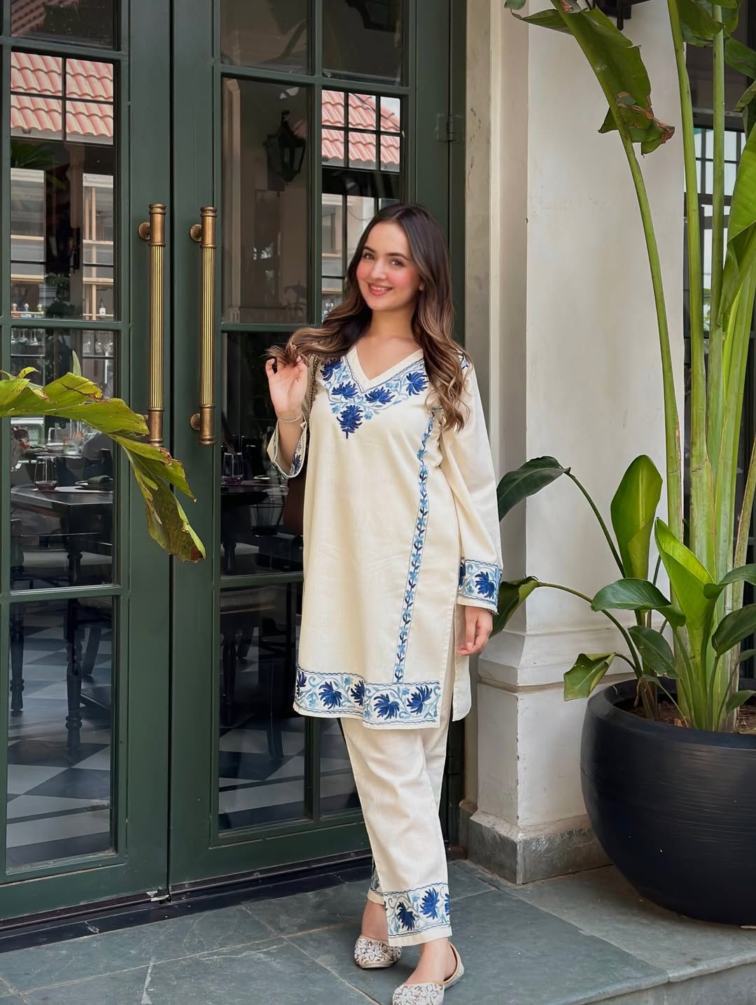 Women Embroidered Co-Ord Set
