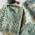 New Designers Kurta Pent Dupatta Set