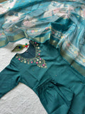New Designers Kurta Pent Dupatta Set