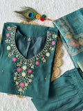 New Designers Kurta Pent Dupatta Set