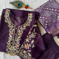 New Designers Kurta Pent Dupatta Set