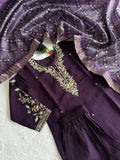 New Designers Kurta Pent Dupatta Set
