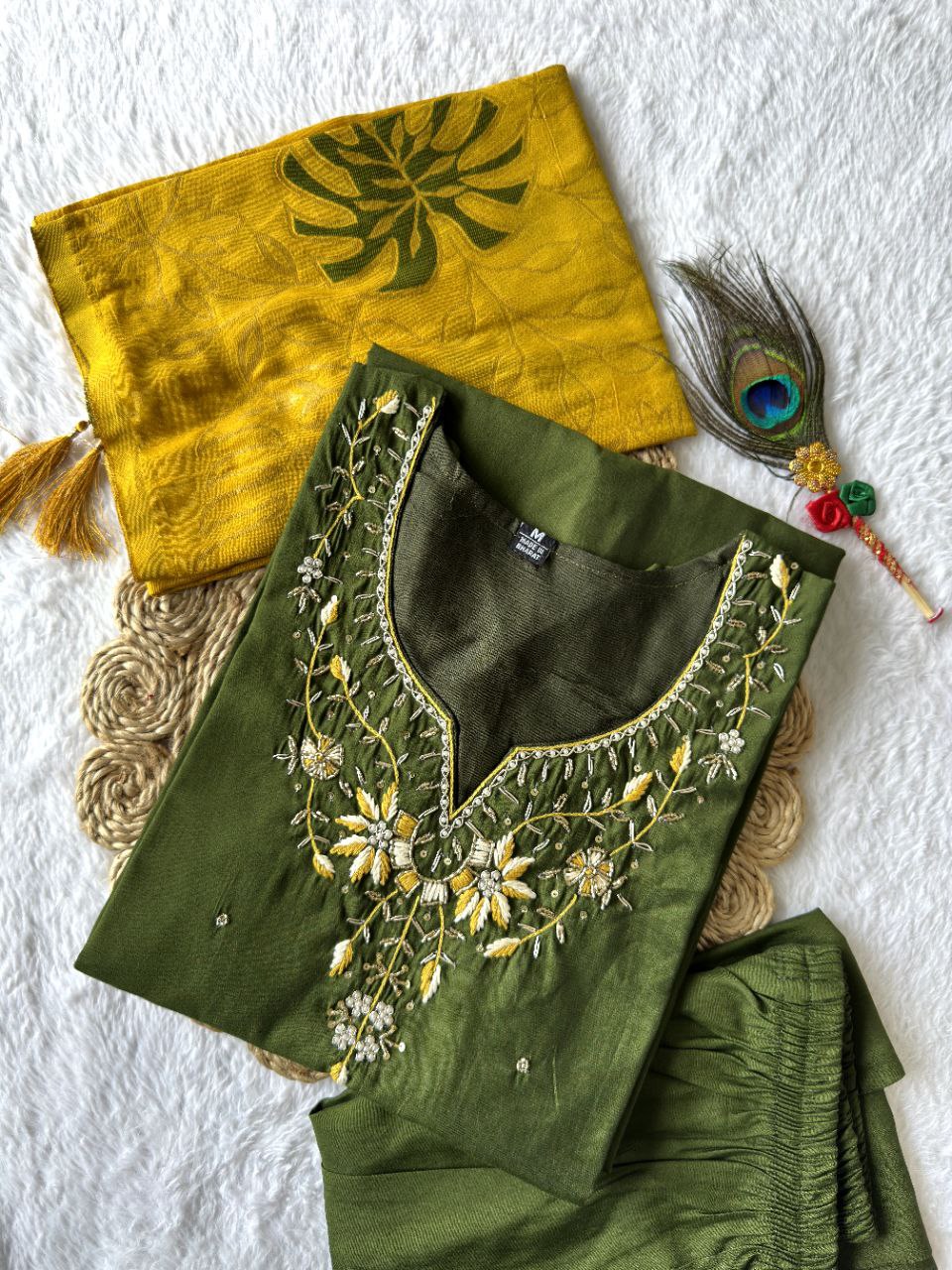 New Designers Kurta Pent Dupatta Set