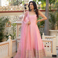 Pink Paradise Anarkali Set