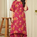 Floral Print Chiffon Co Ord Set