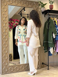 White Embroidery Cotton Cod Set